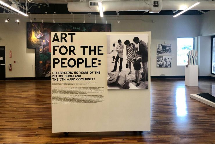 The DeLuxe Theater's 'Art for the People' Celebrates History with